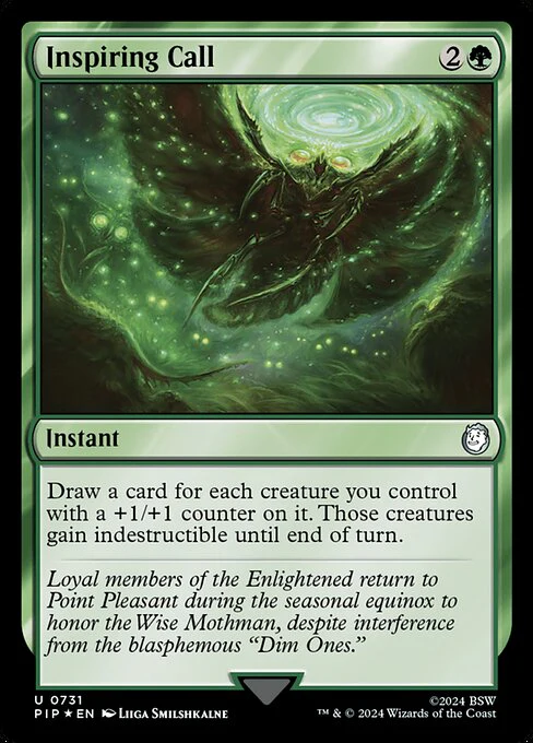 Inspiring Call (731) (Foil) - Fallout