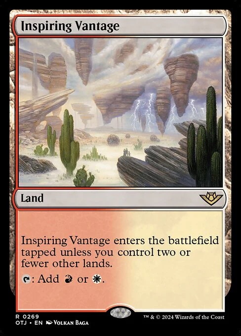 Inspiring Vantage (269) - Outlaws of Thunder Junction