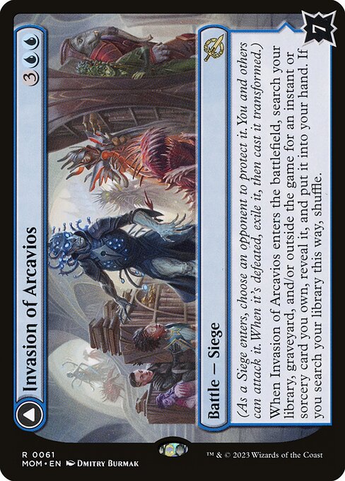 Invasion of Arcavios // Invocation of the Founders (61) (Foil) - March of the Machine