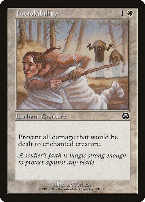 Inviolability (23) (Foil) - Mercadian Masques