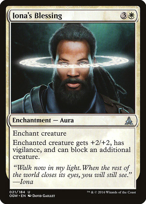 Iona's Blessing (21) (Foil) - Oath of the Gatewatch