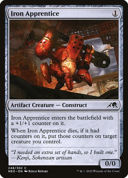 Iron Apprentice (248) - Kamigawa: Neon Dynasty