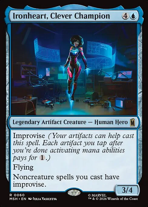 Ironheart, Clever Champion (60) (Foil) - Marvel Super Heroes