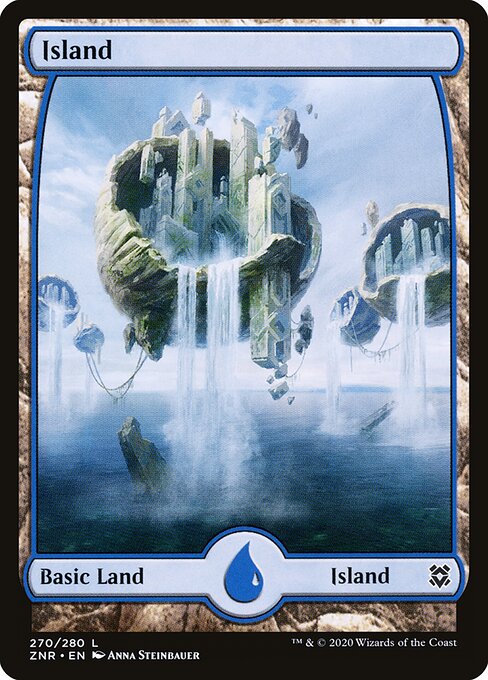 Island (270) - FULL ART - Zendikar Rising