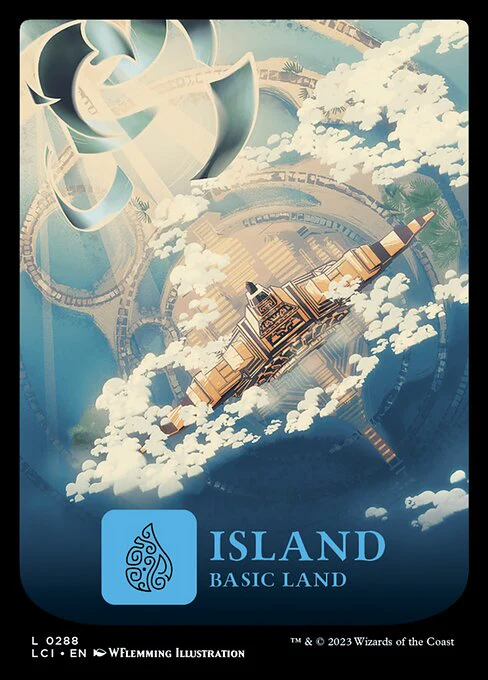 Island (288) - FULL ART - The Lost Caverns of Ixalan