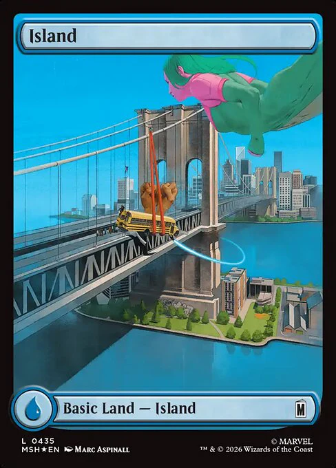 Island (435) - Marvel Super Heroes