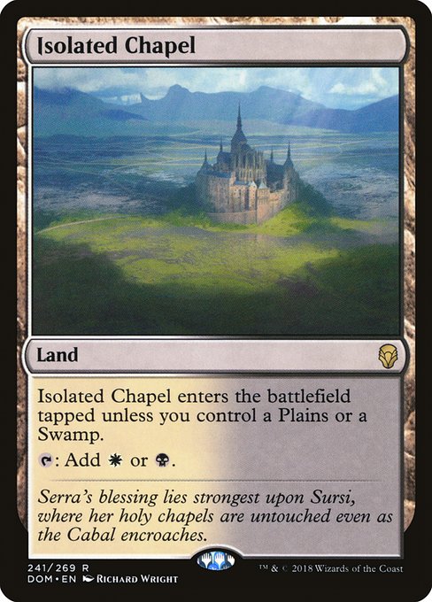 Isolated Chapel (241) (Foil) - Dominaria
