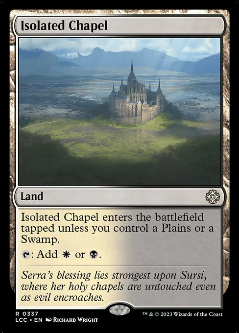 Isolated Chapel (337) - The Lost Caverns of Ixalan Commander