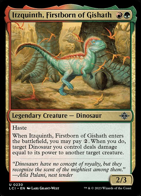 Itzquinth, Firstborn of Gishath (230) - The Lost Caverns of Ixalan