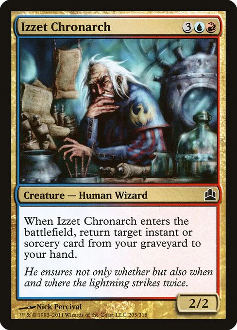 Izzet Chronarch (205) - Commander 2011