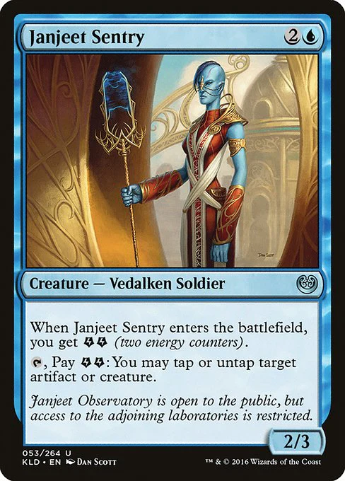 Janjeet Sentry (53) (Foil) - Kaladesh