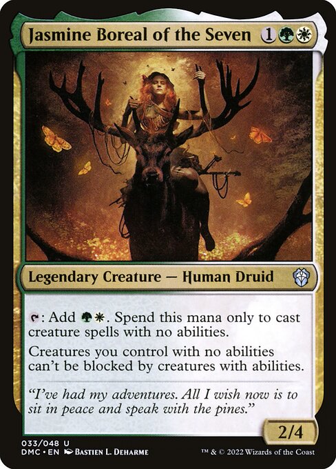 Jasmine Boreal of the Seven (33) (Foil) - Dominaria United Commander