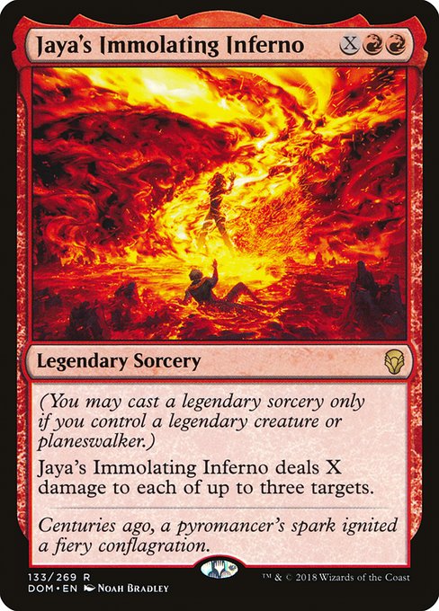Jaya's Immolating Inferno (133) - Dominaria
