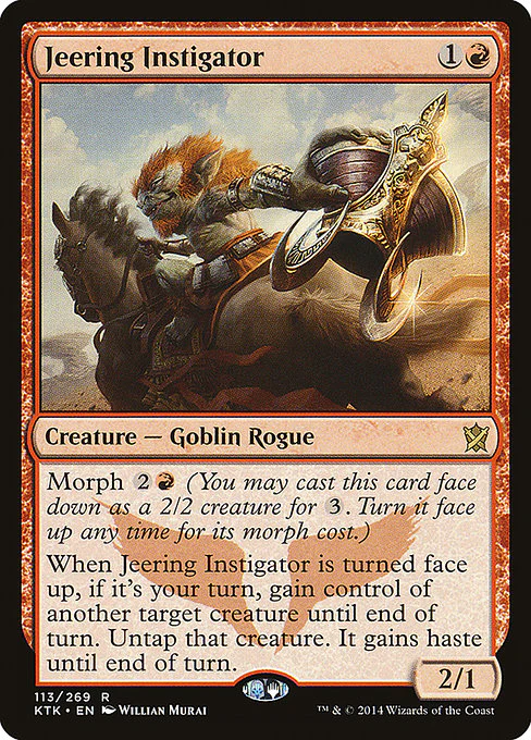 Jeering Instigator (113) - Khans of Tarkir