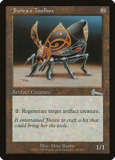 Jhoira's Toolbox (128) (Foil) - Urza's Legacy
