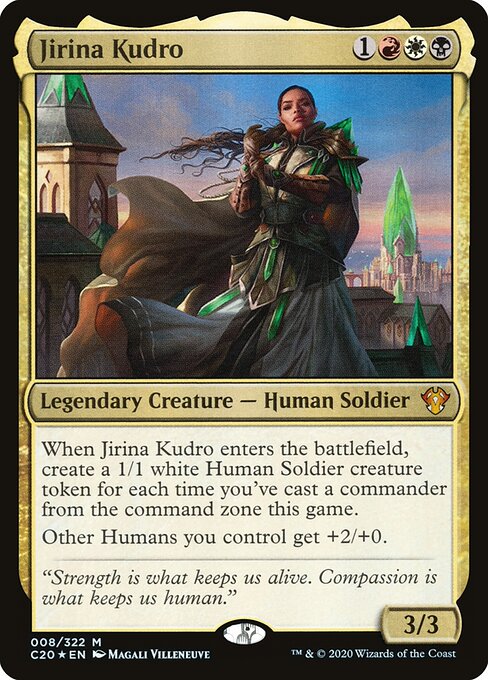 Jirina Kudro (8) (Foil) - Commander 2020
