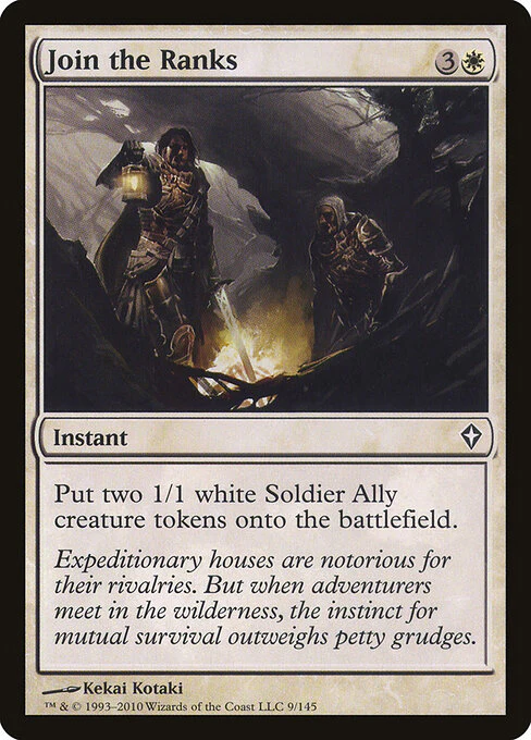 Join the Ranks (9) (Foil) - Worldwake