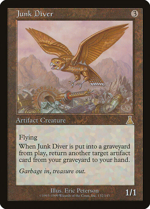 Junk Diver (132) (Foil) - Urza's Destiny