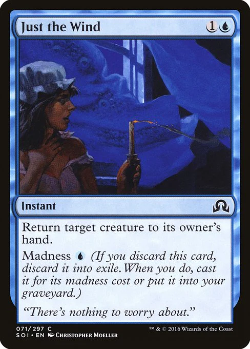 Just the Wind (71) (Foil) - Shadows over Innistrad
