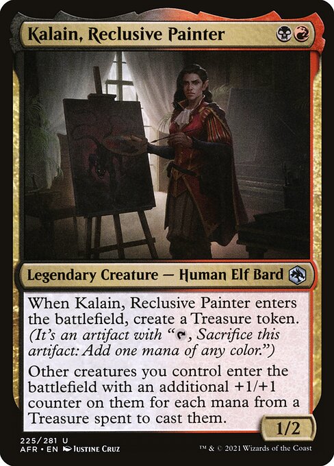 Kalain, Reclusive Painter (225) - Adventures in the Forgotten Realms