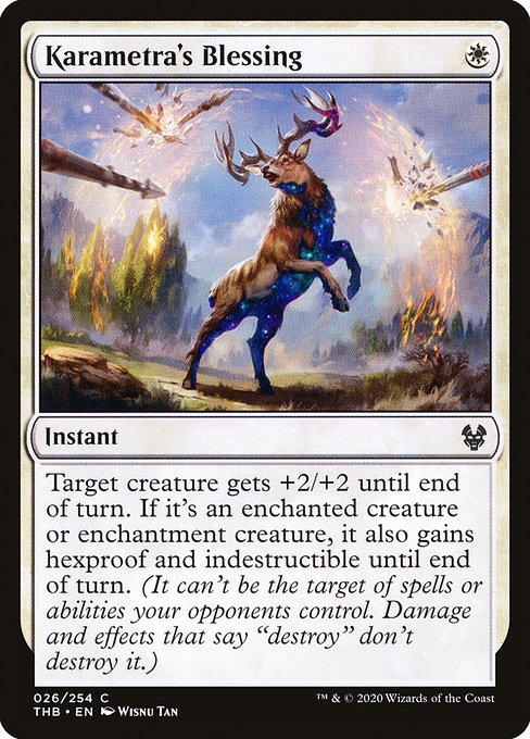 Karametra's Blessing (26) - Theros Beyond Death
