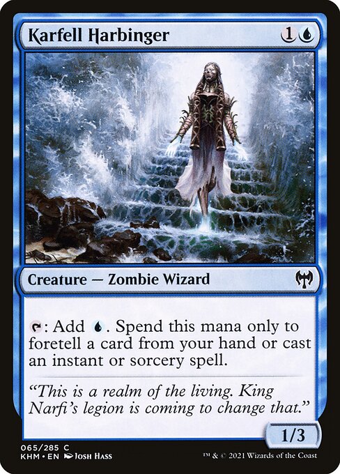 Karfell Harbinger (65) (Foil) - Kaldheim
