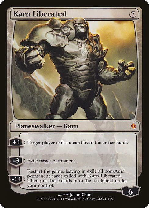 Karn Liberated (1) (Foil) - New Phyrexia