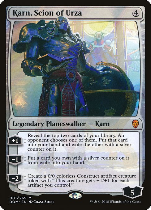 Karn, Scion of Urza (1) - Dominaria
