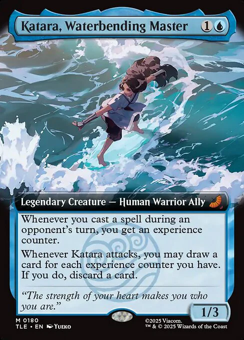 Katara, Waterbending Master (180) - EXTENDED ART - Avatar: The Last Airbender Eternal
