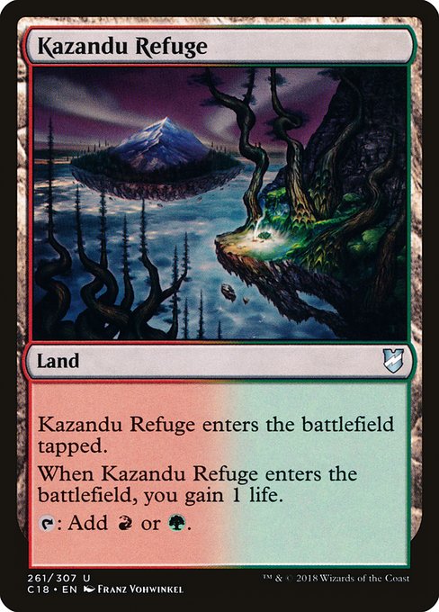 Kazandu Refuge (261) - Commander 2018