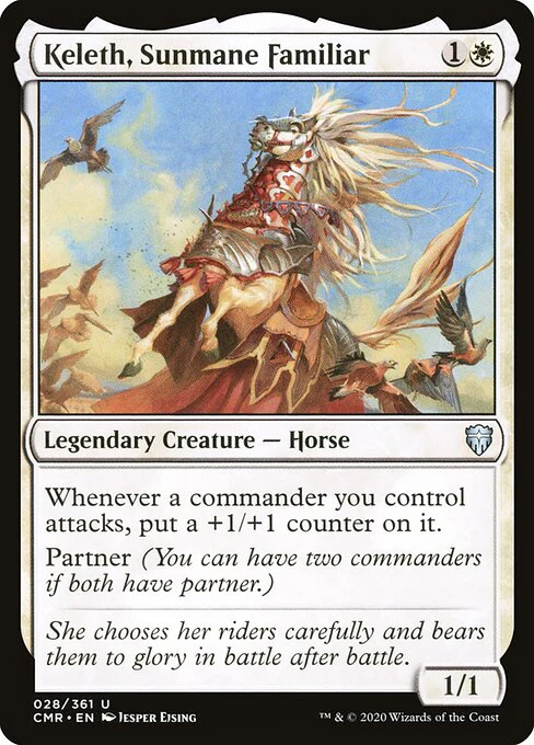 Keleth, Sunmane Familiar (28) - Commander Legends