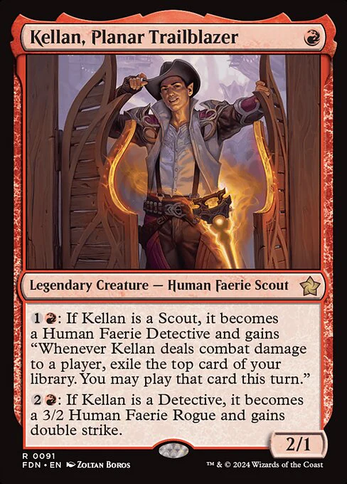 Kellan, Planar Trailblazer (91) - Foundations