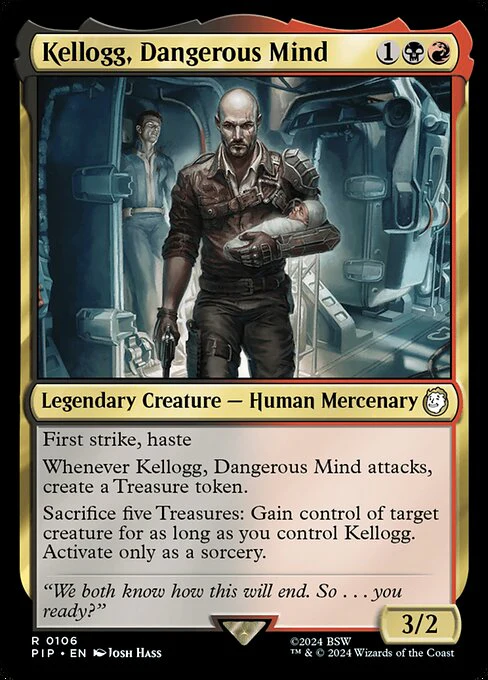 Kellogg, Dangerous Mind (106) - Fallout
