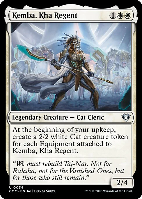 Kemba, Kha Regent (34) - Commander Masters