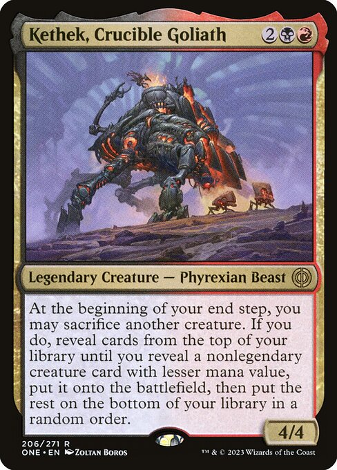 Kethek, Crucible Goliath (206) - Phyrexia: All Will Be One