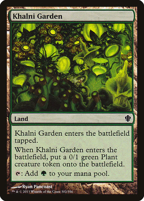 Khalni Garden (302) - Commander 2013