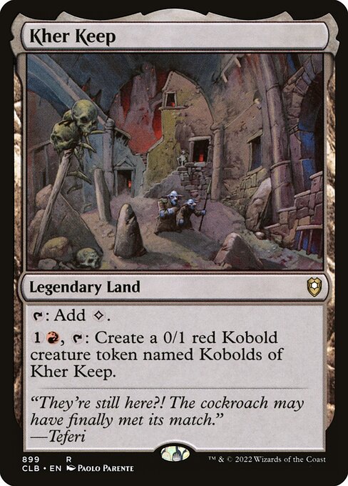 Kher Keep (899) - Commander Legends: Battle for Baldur's Gate