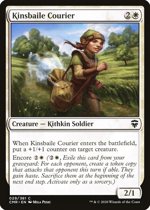 Kinsbaile Courier (29) (Foil) - Commander Legends