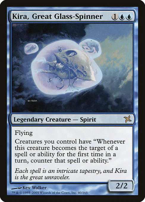 Kira, Great Glass-Spinner (40) (Foil) - Betrayers of Kamigawa