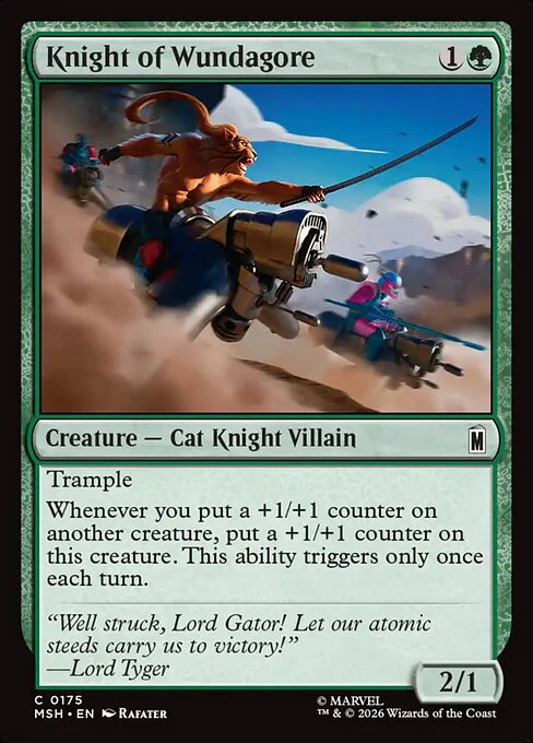 Knight of Wundagore (175) (Foil) - Marvel Super Heroes