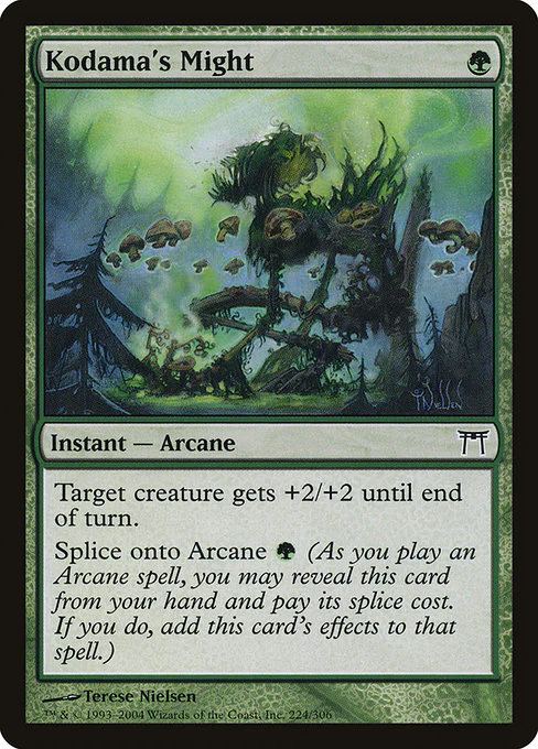Kodama's Might (224) (Foil) - Champions of Kamigawa