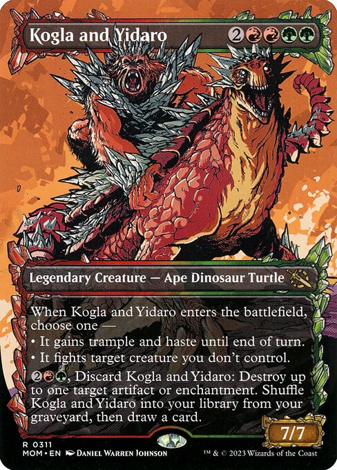 Kogla and Yidaro (311) - BORDERLESS - FULL ART - March of the Machine
