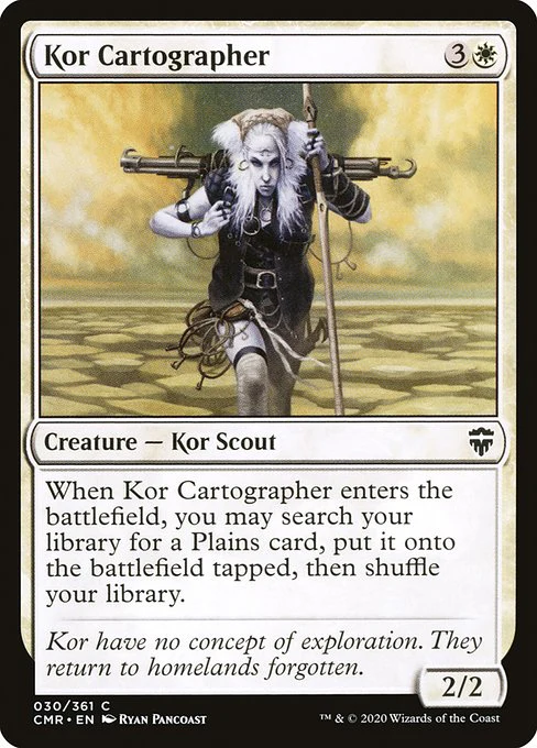 Kor Cartographer (30) (Foil) - Commander Legends