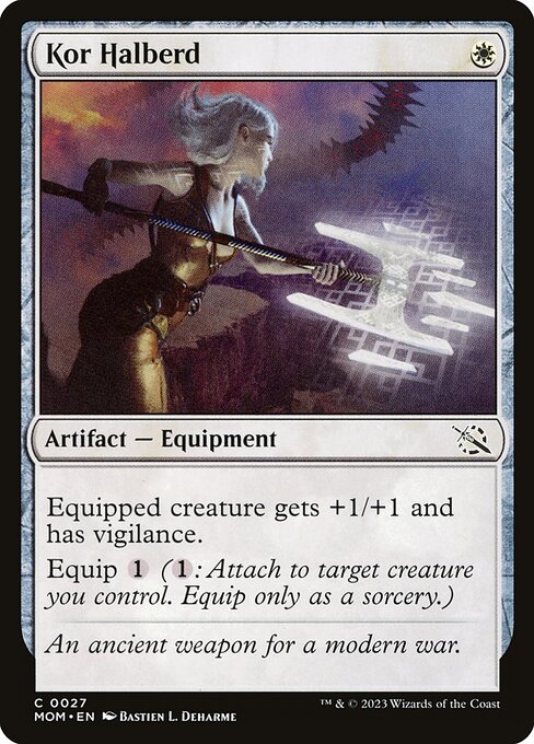 Kor Halberd (27) - March of the Machine