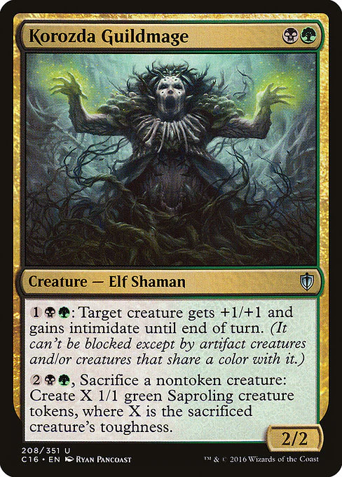 Korozda Guildmage (208) - Commander 2016