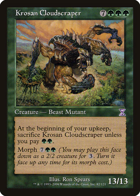 Krosan Cloudscraper (82) - Time Spiral Timeshifted