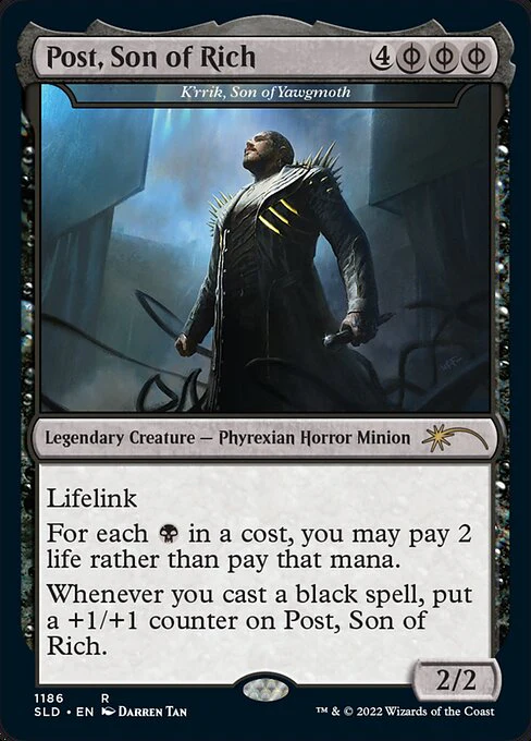 K'rrik, Son of Yawgmoth (1186) - Secret Lair Drop