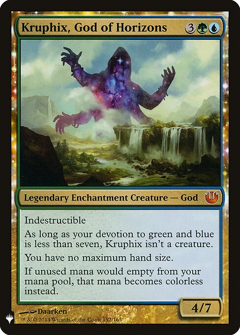 Kruphix, God of Horizons (JOU-152) - The List