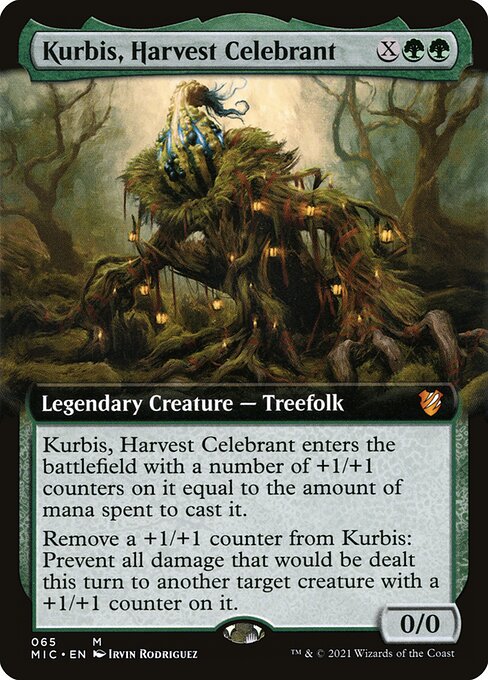 Kurbis, Harvest Celebrant (65) - EXTENDED ART - Midnight Hunt Commander