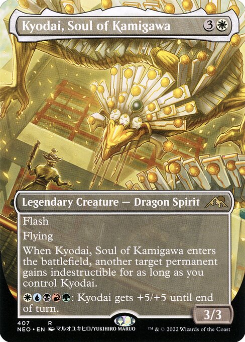 Kyodai, Soul of Kamigawa (407) - BORDERLESS - FULL ART - Kamigawa: Neon Dynasty